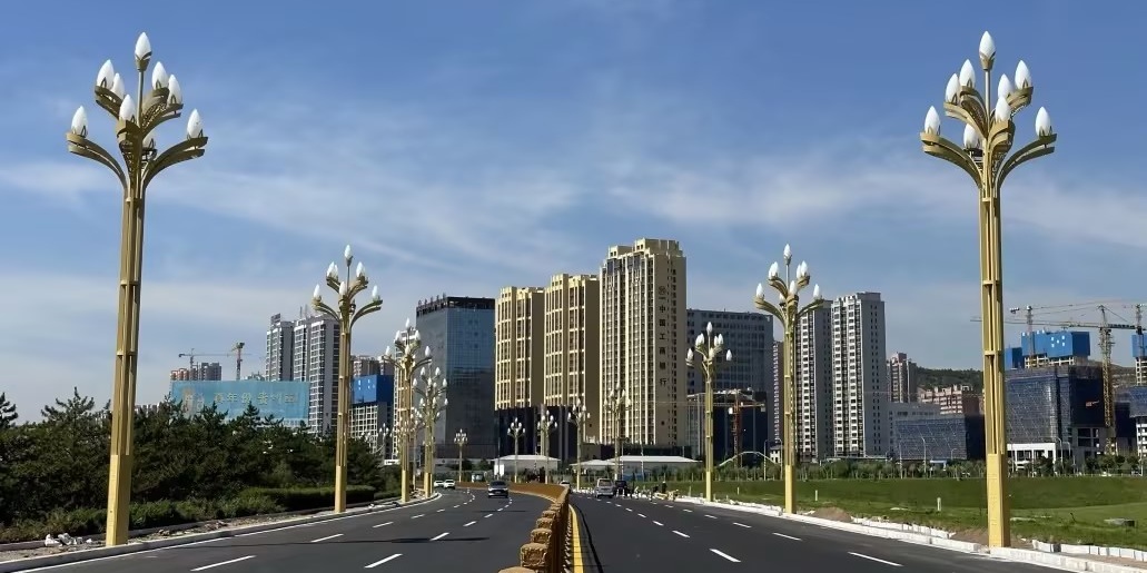 陜西榆林 | 玉蘭燈映府谷，黃河路上璀璨生輝